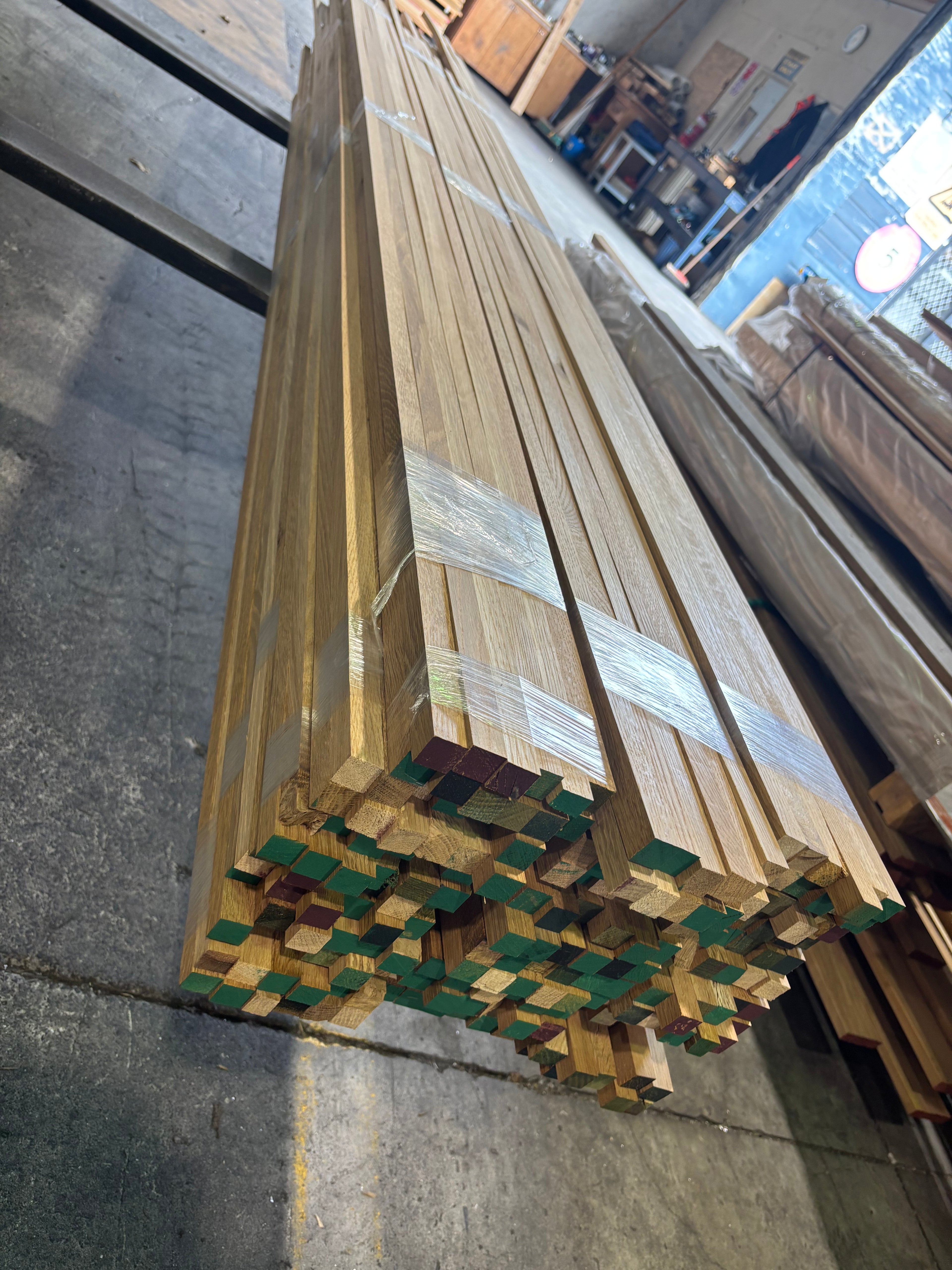 19x19mm American White Oak Bundle