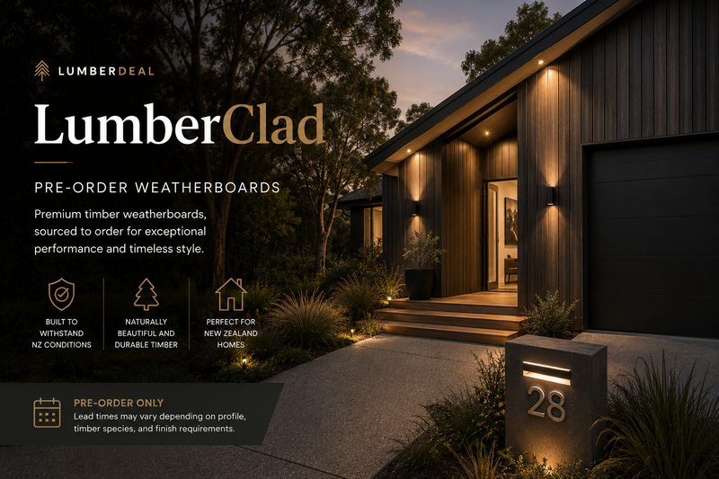 LumberClad | Exterior WeatherBoards | Made in NZ