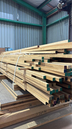 19x19mm American White Oak