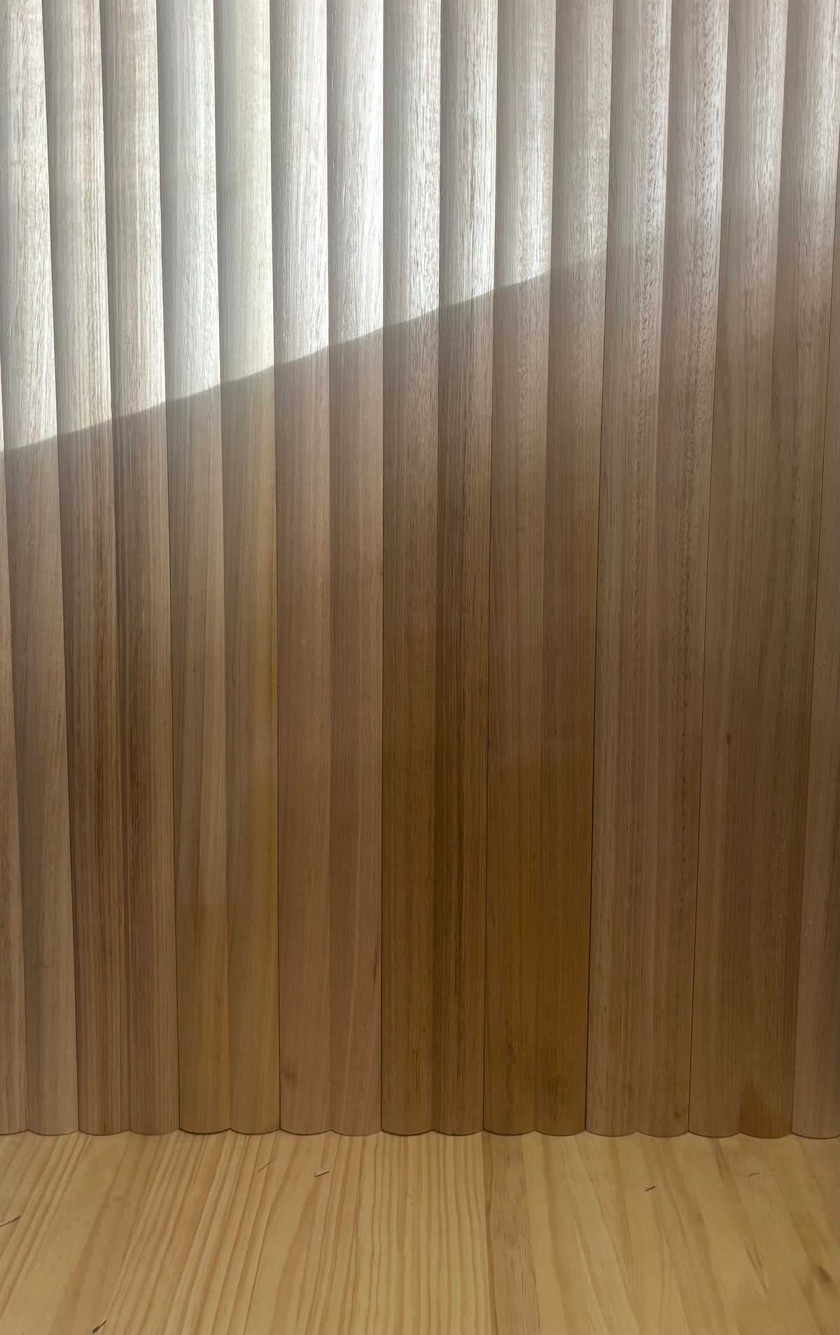 Fluted Timber Base FluteScape Fluted Timber Wall Panel 90x18mm – Tasmanian Oak NZ | Lumber ...