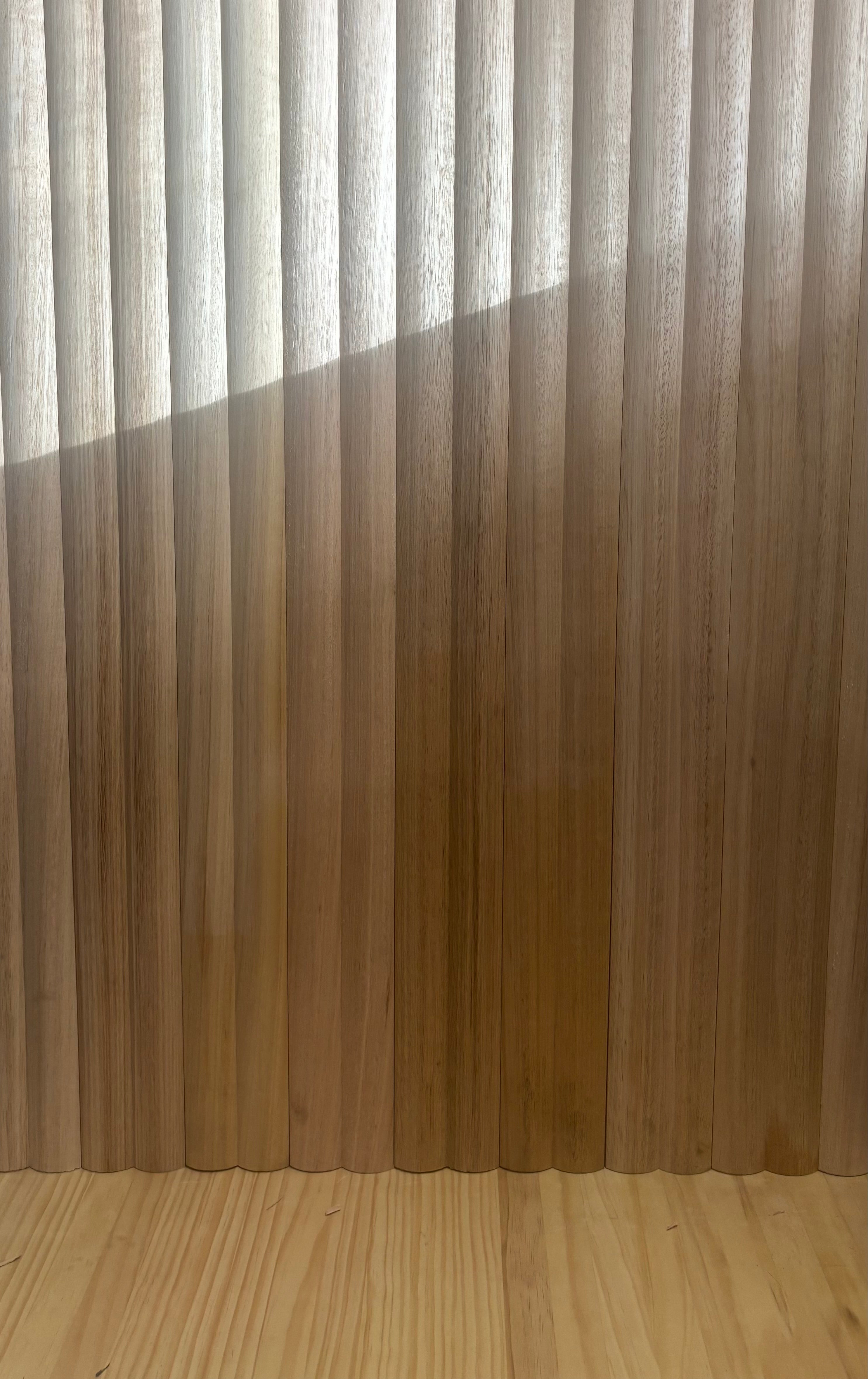 FluteScape by LD Interior Fluted Timber Panel