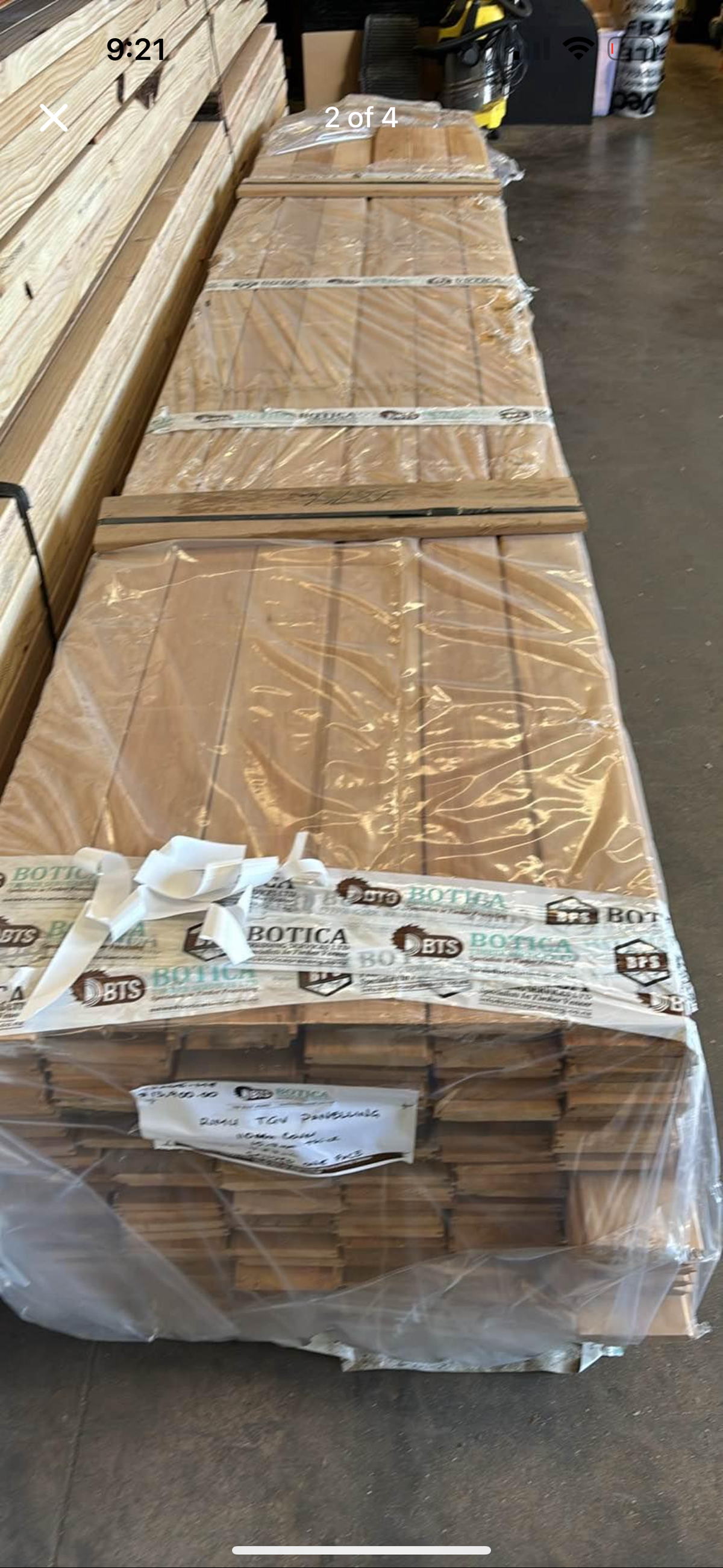 3 Rimu Rimu TGV Panelling - 110x15.7mm cover – Lumber Deal