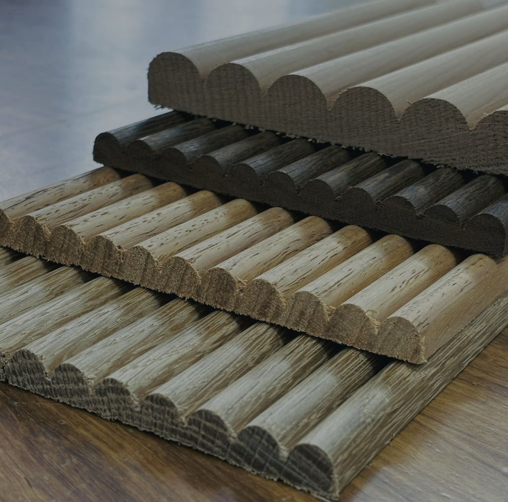 Napier drift Feature wall Batten 12mm Mismatched