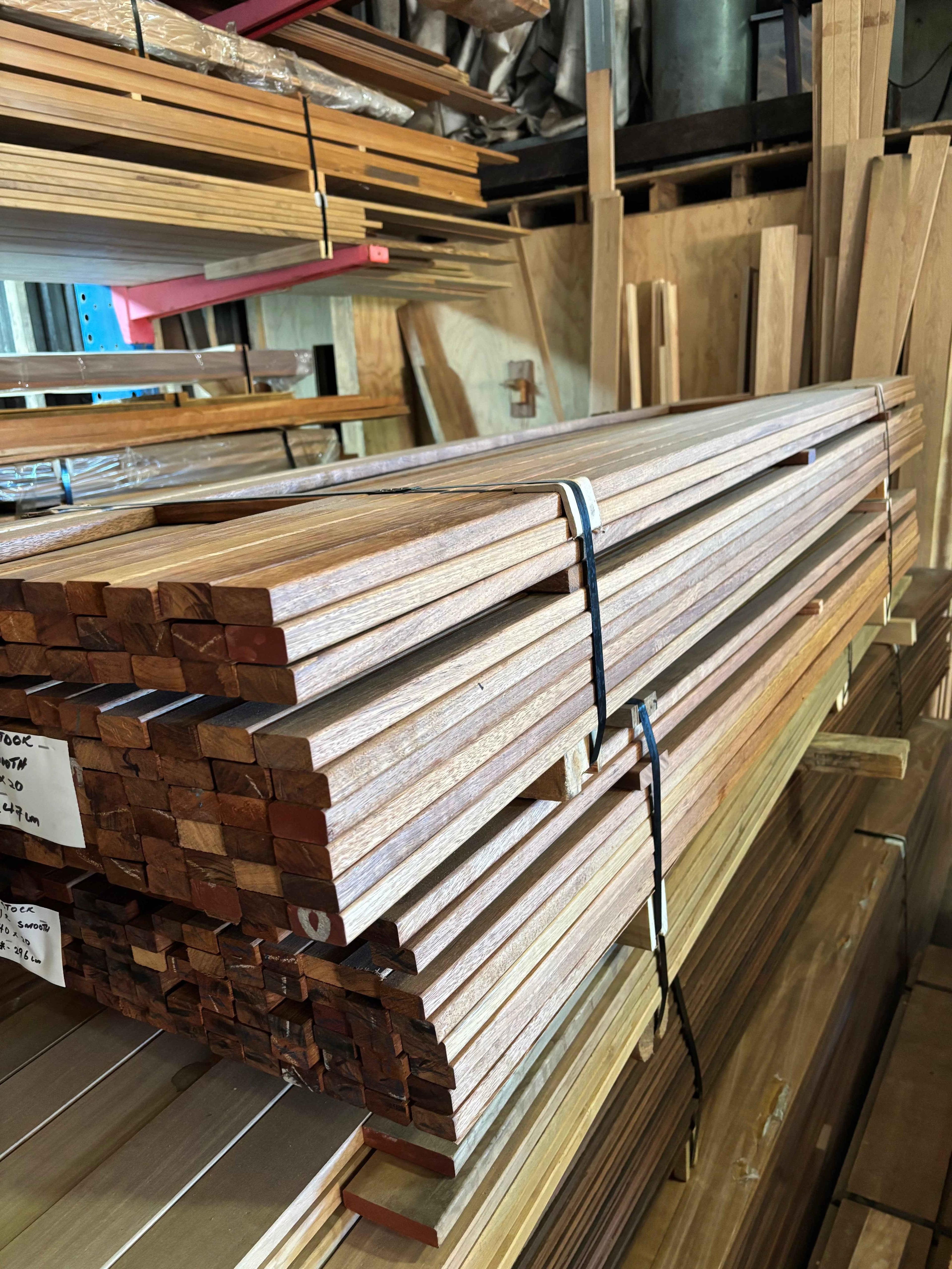 Kwila D4S 40x19mm Battens